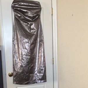 Metallic Silver Women's dress